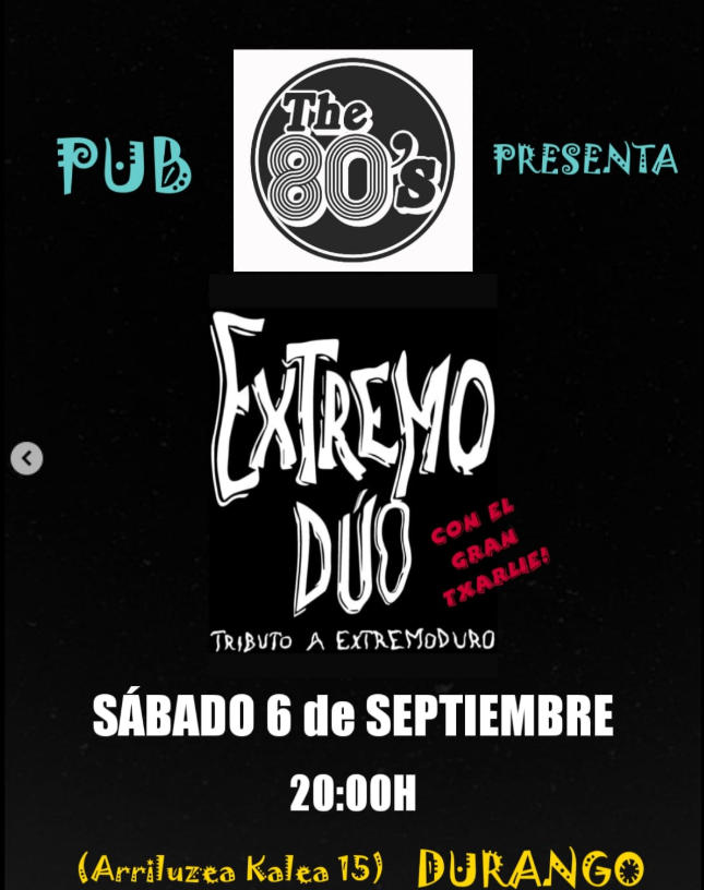 Extremo dúo en The 80's